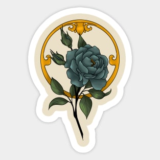 Blue Rose Sticker